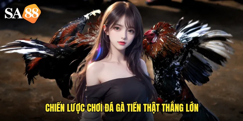 Đá Gà Tiền Thật sa88: Cá Cược An Toàn Với Tỷ Lệ Hấp Dẫn Nhất 3 Chiến lược chơi đá gà tiền thật thắng lớn