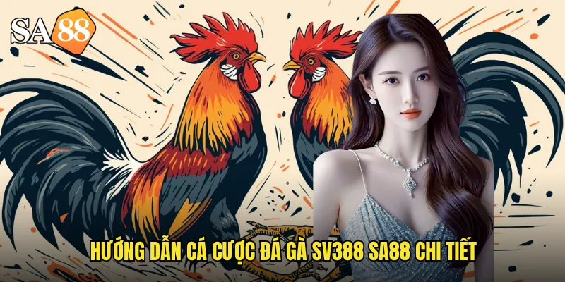 Đá Gà SV388 sa88: Nền Tảng Livestream Chất Lượng Số 1 Châu Á 3 Hướng dẫn cá cược đá gà sv388 sa88 chi tiết