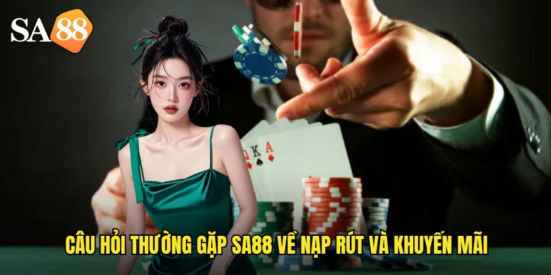 Giải Đáp Câu Hỏi Thường Gặp sa88: Mọi Thắc Mắc Được Trả Lời 3 Câu hỏi thường gặp sa88 về nạp rút và khuyến mãi