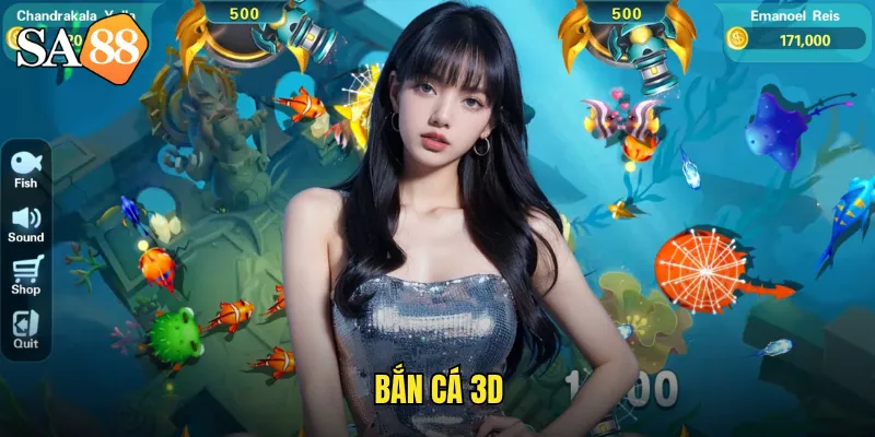 Bắn Cá 3D sa88: Trải Nghiệm Đồ Họa Siêu Thực Đỉnh Cao 1 bắn cá 3d