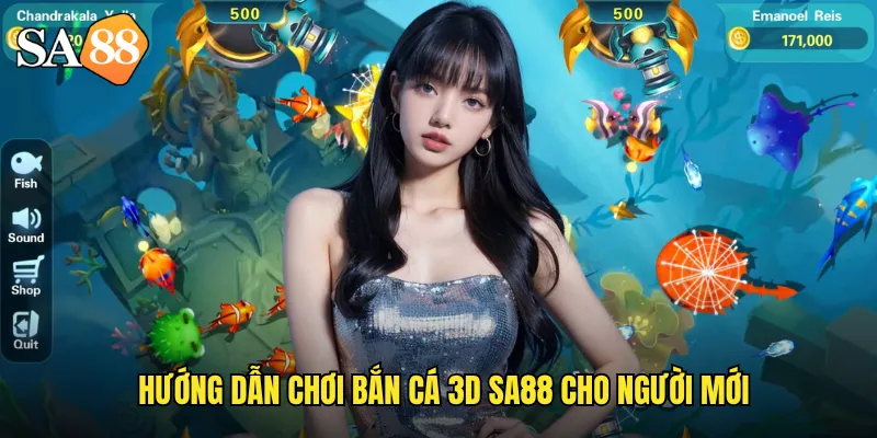 Bắn Cá 3D sa88: Trải Nghiệm Đồ Họa Siêu Thực Đỉnh Cao 3 Hướng dẫn chơi bắn cá 3d sa88 cho người mới